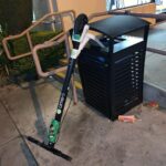 Brody Stevens Instagram - I get the Lime Scooter being jammed into the trash. #messageSent 🛴🗑 But the discarded Popeye’s Chicken cup really gets my blood boiling. #litter Valley Village