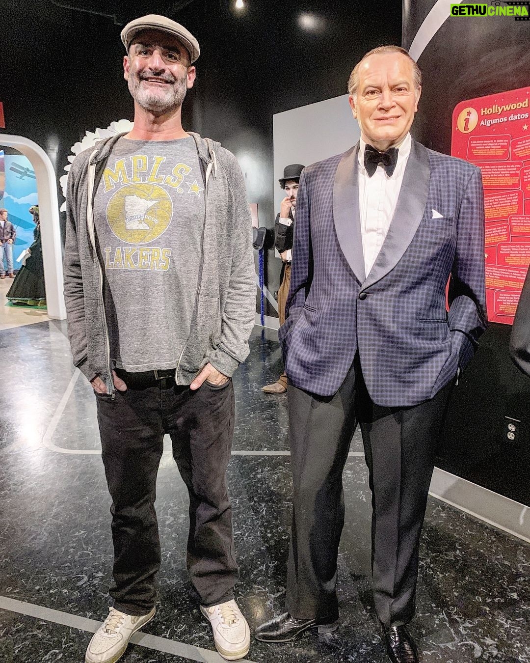 Brody Stevens Instagram - Brode & Bob Hope #catchingUp Madame Tussauds Hollywood