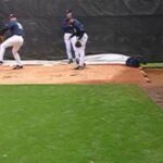 Brody Stevens Instagram - Current Chicago Cubs coach and 5-time World Series winner (4 w/the Yankees) Mike Borzello catching unanimous Hall of Famer Mariano Rivera in Spring Training in early 2000’s. #Tampa ⚾️ #foundFootage