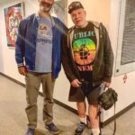 Brody Stevens Instagram - Brode & @simplydon1 hanging at @klos955! 🎙 #pals Culver City, California