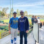 Brody Stevens Instagram - Brode & Trevor Bauer from your Cleveland Indians. ⚾️ Jackie Robinson Stadium
