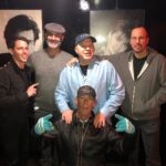 Brody Stevens Instagram - Tony, Brode, Don, Ryan & Schizo Surfer #Christmas2018 🎄 The World Famous Comedy Store