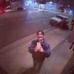 Brody Stevens Instagram - Gemini always over my shoulder. ♊️ #reflective Melrose Avenue