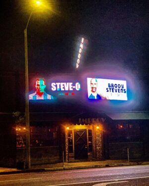 Brody Stevens Instagram - Steve-O Brody Stevens #MarqueeMashUps