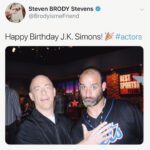 Brody Stevens Instagram - From Whiplash & For Love of the Game 🥁 ⚾️ J.K. SIMMONS :) Los Angeles, California
