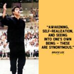 Bruce Lee Instagram - “Awakening, self-realization, and seeing into one’s own being – these are synonymous.” -Bruce Lee #brucelee #jkd #jeetkunedo #real #wakeup