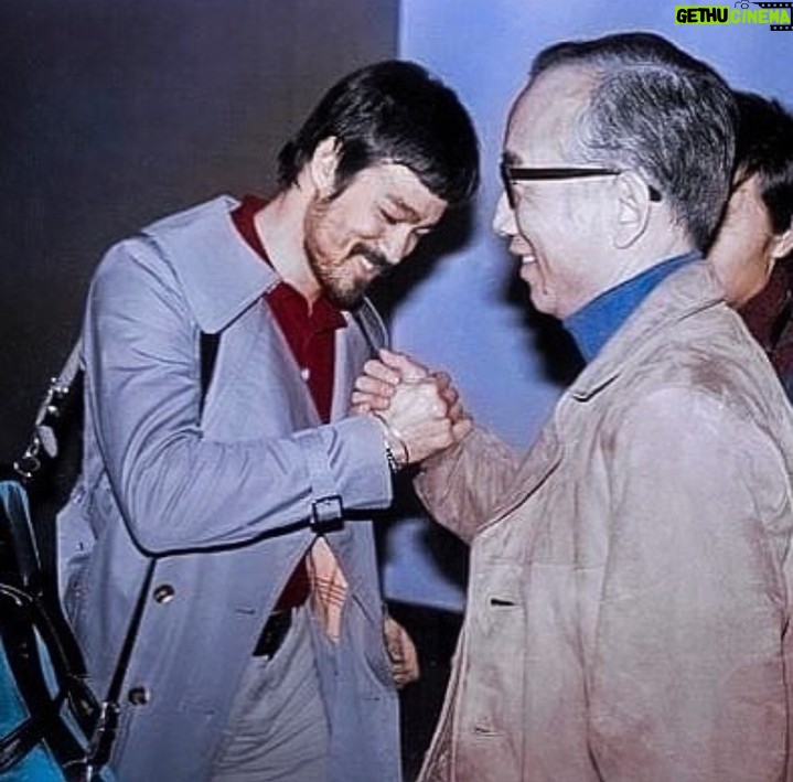 Bruce Lee Instagram - Bruce and Raymond Chow 🤝