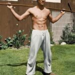 Bruce Lee Instagram – Training in the backyard.