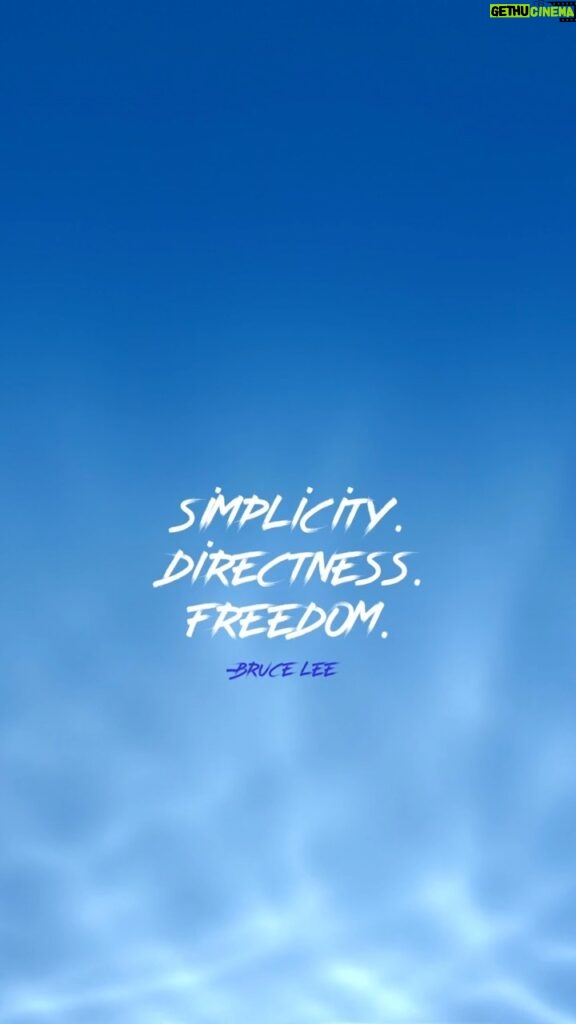 Bruce Lee Instagram - 🐉 “Simplicity. Directness. Freedom.” -Bruce Lee #brucelee #personalliberation #jkd #jeetkunedo #simplicity #directness #freedom