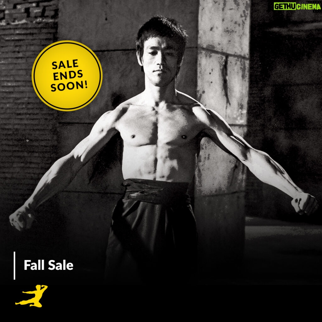 Bruce Lee Instagram - 🐲🍂 Don't miss out. Our Fall Sale ends TONIGHT. Take up to 75% off select items 👉 tap the link in bio to explore the sale 🔗 shop.brucelee.com #BruceLee #BLStore #sale