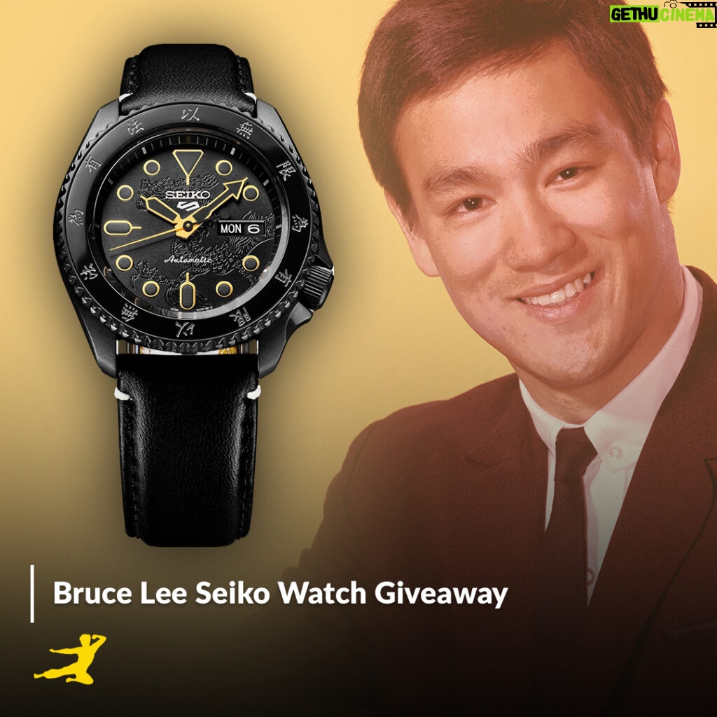 Bruce Lee Instagram - 👀⌚ Enter now for your chance to win an incredible Bruce Lee x Seiko watch from the #BruceLee Official Store 👉 link in bio 🛒 These are also available to purchase! 🔗 shop.brucelee.com