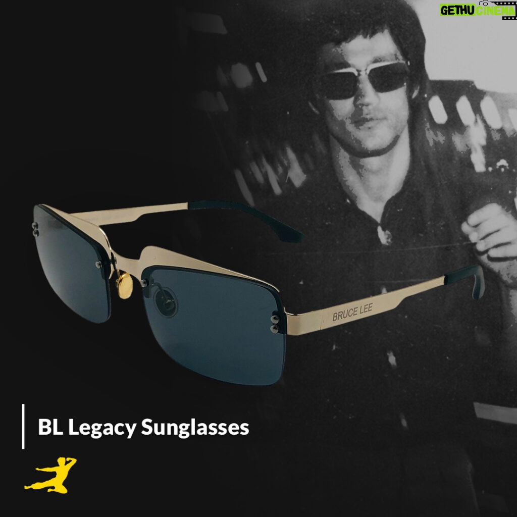 Bruce Lee Instagram - 😎 These premium custom sunglasses are modeled after a pair that #BruceLee famously wore. Get your pair here 👉 link in bio 🔗 shop.brucelee.com