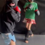 Bruce Lee Instagram - @twinjas_official working Bruce Lee’s A.B.C. (Attack by Combination) from the Tao of Jeet Kune Do. Shout out to @combatcrnr for keeping the boys safe and @trititans for keeping them looking dope (check out their official Bruce Lee fight gear). #brucelee #taoofjeetkunedo #abc #twinjas #stevenho @stevenhostunts