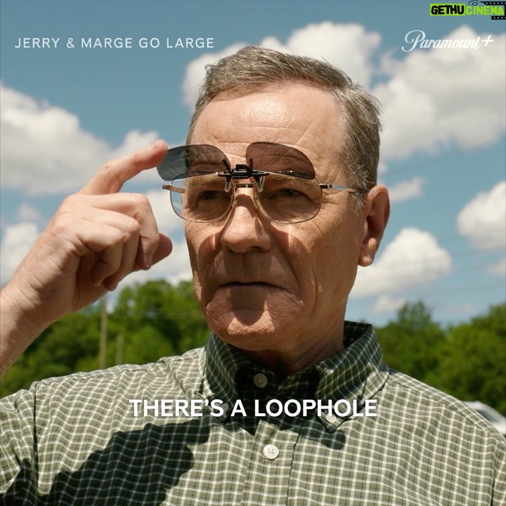 Bryan Cranston Instagram - Hi everyone… Hope you had a good weekend. I wanted to give you all the first glimpse of my new movie. Jerry & Marge Go Large is a true story about a married couple who find a flaw in the lottery and form a group in their little town to WIN BIG! The wonderful Annette Bening is Marge to my Jerry. It’s the perfect, feel-good movie of the year. Mark your calendars for June 17th, when it becomes available on @paramountplus Hope you like it as much as I do. BC