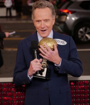 Bryan Cranston Instagram - Finally back in person with @jimmykimmellive but the shenanigans continue…. Watch me tonight #ABC #Kimmel @JimmyKimmel