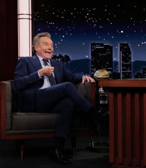 Bryan Cranston Instagram - Finally back in person with @jimmykimmellive but the shenanigans continue…. Watch me tonight #ABC #Kimmel @JimmyKimmel