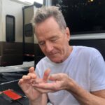 Bryan Cranston Instagram - Gecko Motel While shooting a movie in Atlanta I’m renting a house in a cool neighborhood to get connected with the city. However a neighbor couple, ”the roaches” have also moved in. I put out a glue trap so that I can send them home… But instead I caught this handsome lad. Panicked, and feeling awful, I brought him to work and asked Tiesha Haynes, one of our great production assistants, if she could help me out with the lizard while I was being called onto the set. After Googling “How to free a lizard from a glue trap” (not kidding), Tiesha gently did just that. What a hero. She saved his life, and my guilt. Lazarus, came back from certain doom to be in pretty good shape. He was eager to get on with his life in a lush, natural habitat. And I learned my lesson - no more glue traps, only natural deterrents for bad neighbors from now on. Thanks Tiesha. Good luck, Lazarus. @tieshalasha13