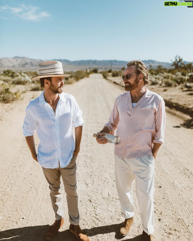 Bryan Cranston Instagram - Happy Cinco de Mezcal people! Tonight we will be celebrating with a live tasting @drizlyinc & @doshombres. Come join us, we’ll be trying all sorts and even shaking up a cocktail or two. Link in bio. BC
