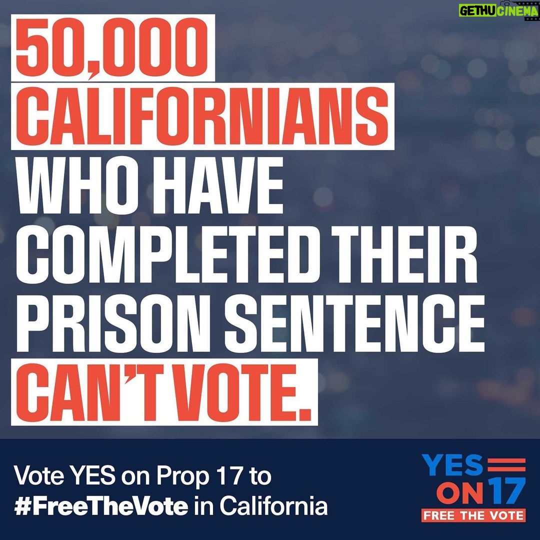 Bryan Cranston Instagram - Californians, this one’s important and I have a special message to send you. Text me. Vote yes on Prop 17 #novotenovoice #prop17 #freethevote @votedotorg
