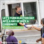 Bryan Cranston Instagram - Getting out to vote never felt better - or tasted better! Today, I’ll be at the polling station at the Algiers Courthouse in New Orleans with the World Central Kitchen, distributing food, lending support, and trying not to get in the way of the great assistance they are offering the public and poll workers free of charge. Maybe see you there. Why not VOTE TODAY, wherever you may be?! No Vote - No Voice #freefood #freethevote #voterrights #votetoday #registertovote #2020election @wckitchen @chefjoseandres @cityofnola