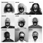 Bryan Cranston Instagram - I’ve got my mask on, and I’m ready to vote. Oh and I brought some friends along with me. Go to @WhenWeAllVote and join the movement by learning how to get registered and ready to vote by making YOUR voting plan. Support #whenweallvote’s mission with your own VOTE face mask @Bloomingdales which donates a portion of the proceeds to their cause. #novotenovoice