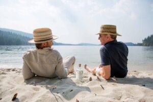 Bryan Cranston Instagram - Goodbye Summer 2020. It was a bit of a strange one, but a major highlight was definitely drinking a lot of Dos Hombres, especially with this goofy partner. Stay safe out there. BC
@doshombres  #mezcal #summer2020