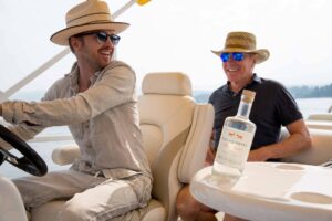 Bryan Cranston Instagram - Goodbye Summer 2020. It was a bit of a strange one, but a major highlight was definitely drinking a lot of Dos Hombres, especially with this goofy partner. Stay safe out there. BC
@doshombres  #mezcal #summer2020