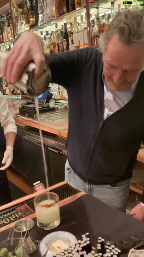 Bryan Cranston Instagram - I had a fantastic dinner in New York at @frescobyscotto and their @doshombres cocktails are delicious, come try it.
