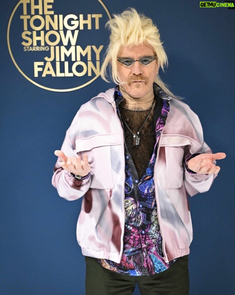 Bryan Cranston Instagram - What the hell is this? Find out tonight on the @fallontonight with @jimmyfallon It’s crazy! 📸 credit Todd Owyoung/NBC(@ToddOwyoung) The Tonight Show Starring Jimmy Fallon