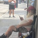 Bryan Cranston Instagram - Just walkin’ around the French Quarter when I noticed this dick head was getting some attention.