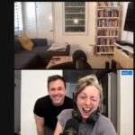 Bryan Safi Instagram – My sweet sister and I attempted to record from the same place at the same time! But my Internet was too weak 😭😭😭 So this is just a screengrab of the zoom we failed to launch. 🤡