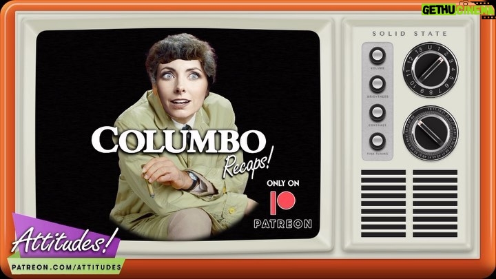 Bryan Safi Instagram - Today’s Columbo Recap features Lainie Kazan in one of the most amazing pratfalls ever captured on film followed by the sounds of sequins dragging across tile. Out now on Patreon! #attitudespod #bryansafi #eringibson #comedy #comedian #comedians #comedyvideos #comedyvideo #comedyreels #comedypodcast #spotifypodcast #spotifypodcasts #applepodcasts #columbo #tvrecap #lainiekazan