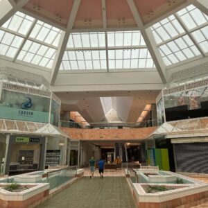Bryan Safi Instagram - I visited my gorgeous, horse-themed childhood mall in El Paso last weekend and it’s all but abandoned. Sunland Park Mall. Nothing has changed since its peak though, including the cd store which has the same amazing banner as it did when it opened in the 90s. I’ll beg to buy it if it ever closes. As discussed in this week’s @attitudespod Link in bio!
