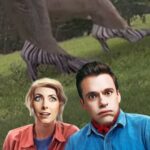 Bryan Safi Instagram – Fun Fact: Dinosaurs are reptiles! #attitudespod #bryansafi #eringibson #comedy #comedian #comedians #comedyreels #comedypodcast #comedyvideos #comedyvideo #dinosaur #dinosaurs #jurassicpark #jurassicworld #lol #spotifypodcast #applepodcast #applepodcasts #patreon #patreoncreator Jurassic Park