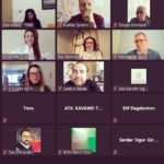 Burak Satibol Instagram - Türkiye Odalar ve Borsalar Birliği (TOBB) Kreatif Endüstriler Meclisi; Meclis Başkanı Ali Ata Kavame ve TOBB Yönetim Kurulu Üyesi Ömer Zeydan başkanlığında sektörün sorunlarını ele almak üzere video konferans aracılığıyla bir araya geldi. Sektör temsilcileri ile sektörün geleceğini konuşulduğu toplantıda Mahşer-i Cümbüş olarak Türkiye’de Tiyatronun geleceği, pandemi döneminde meslektaşlarımızın sıkıntıları ile ilgili görüşlerimizi dile getirdik. Acil alınması gereken önlemler konusunda meclisimize fikirlerimizi sunduk. Sayın @omerzeydan ve başkan @atakavame başta olmak üzere değerli meclisimize teşekkürlerimizi sunarız. @rhisarciklioglu @tobbkreatifendustrilermeclisi @tobbiletisim