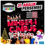 Burak Satibol Instagram - “Yılbaşında ne yapacağım?” Sıkıntınız bitti! Mahşer-i Cümbüş “Yılbaşı Özel” Tiyatro sporu gösterisi ile dilediğiniz yerde! 31 Aralık’da üç farklı seansta, dilediğin yerde Mahşer-i Cümbüş’ü online izle! Evlere Paket sevisimiz başlamıştır! Mahşer-i Cümbüş online her yerde. Biletler Biletix’te link bio’da! #MahşeriCümbüşOnline #tiyatro #doğaçlama #tiyatrosporu #yılbaşı #eğlence #i̇stanbul #komedi #doğaçlamatiyatro #online #onlineetkinlik