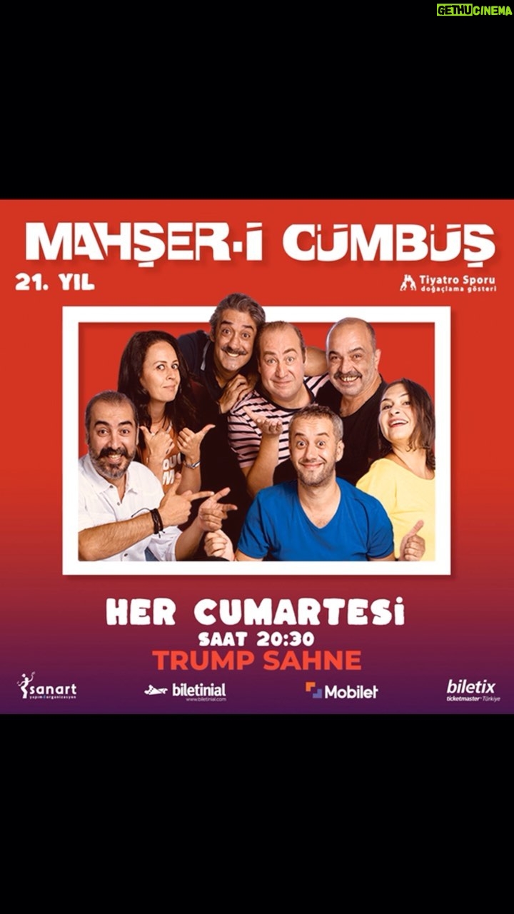 Burak Satıbol - 111 Likes - Mahşer-i Cümbüş her cumartesi 20.30’da “Tiyatro Sporu” gösterisiyle @trumpsahne de!
🤼🏅🏆🎭🎉
Biletler biletix.com mobilet.com bubilet.com ve gişede.
🎟🎫☎️💻🏟
Geliniz, getiriniz!
🎉🎭🎭🎭🎭🎭🎭🎉
#MahşeriCümbüş #tiyatrosporu #komedi #istanbul #eğlence #tiyatro
@sanartorg @mahsercumbus @trumpavm