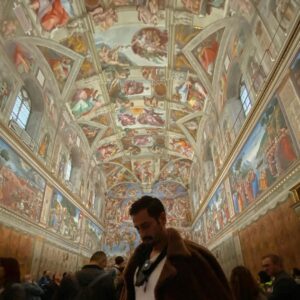 Burak Yamantürk Instagram - Michelangelo’ya saygımla geldim...