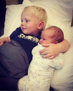 Burt Jenner Instagram - Well this is going well... When momma reached for Behr, Bodhi stuck his arm out to block her and said 