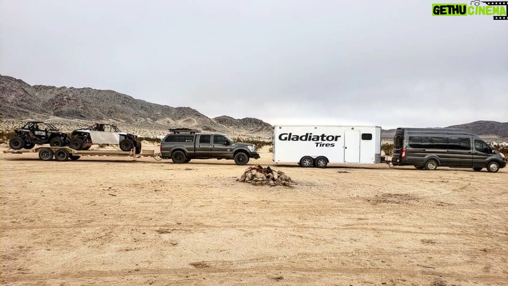 Burt Jenner Instagram - Man... can we have a government shutdown for #KingOfTheHammers too? So nice in the desert without the boys... #Libertarian . P.S. Margi keeps improving and regaining leg control... Just holding my breath and trying to continue what we doing... Constant small walks... Johnson Valley, California