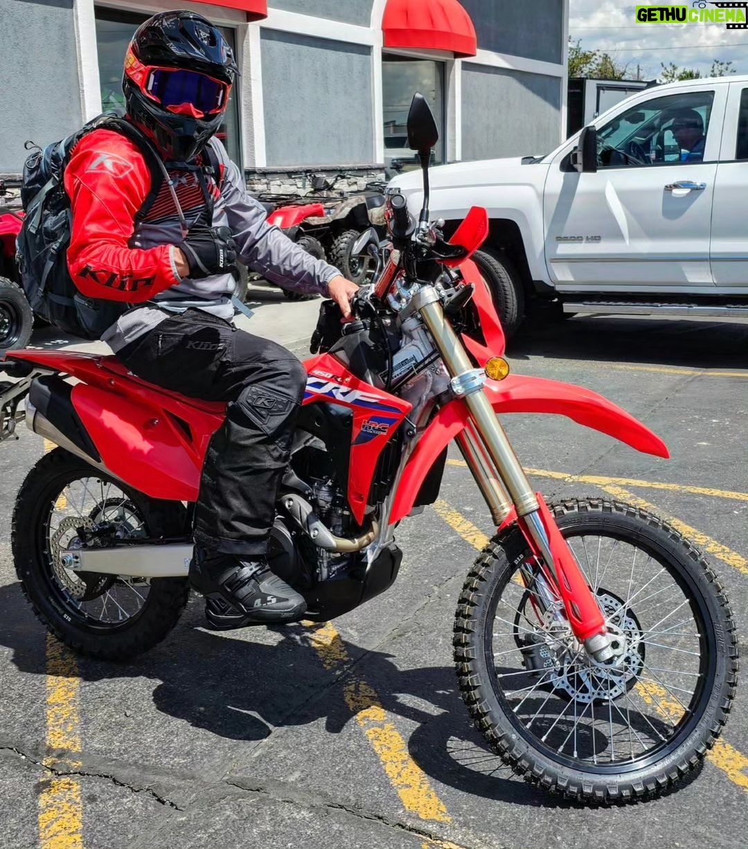 Burt Jenner Instagram - Well... let's see if this one kills me... Told momma I needed a way to get around Idaho...