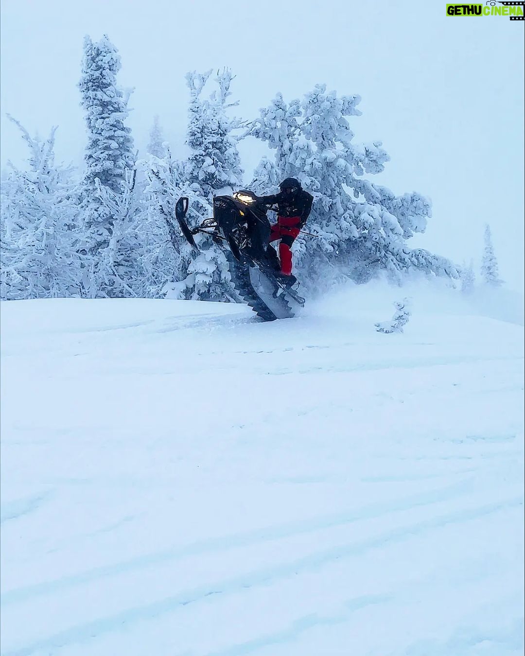 Burt Jenner Instagram - Fun day learning to ride... Victor, Idaho