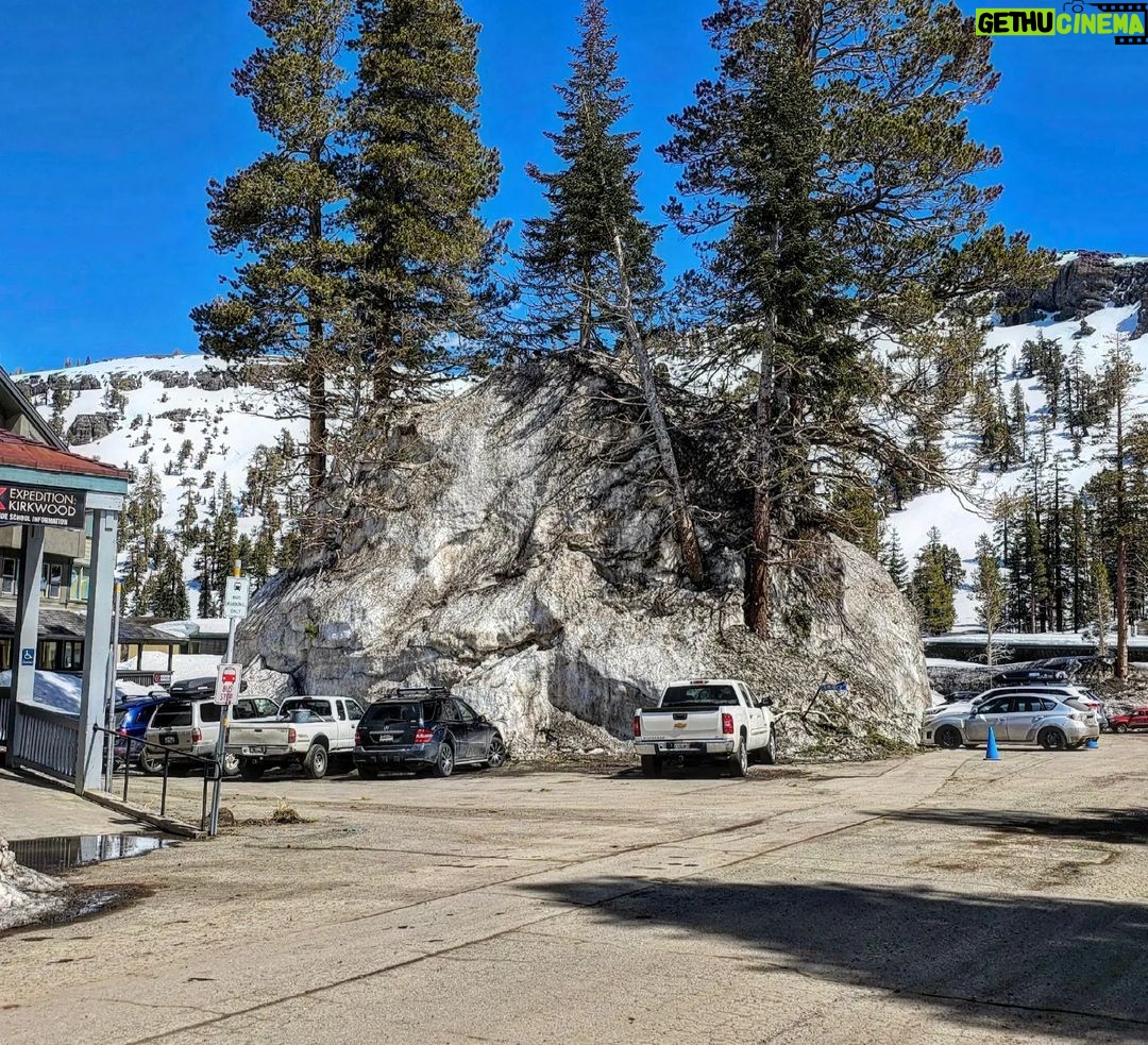 Burt Jenner Instagram - Was crazy to see the snow stacked at #Kirkwood the other day...