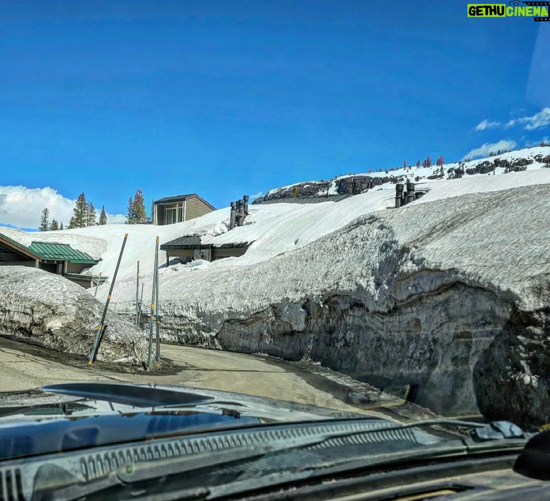 Burt Jenner Instagram - Was crazy to see the snow stacked at #Kirkwood the other day...