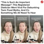 Buzzfeed Instagram - "There is an alarming amount of misinformation and conflicting information about nutrition, health, and weight on the internet." Link in bio 👆