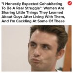 Buzzfeed Instagram - "What is it with men opening cabinet doors or pulling out drawers but never closing them?" More at the link in bio 👀
