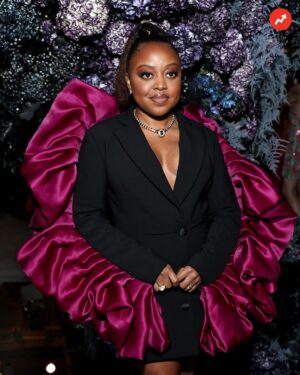 Buzzfeed Instagram - BuzzFeed alumni superstar Quinta Brunson was nominated for Outstanding Performance By A Female Actor in a Comedy Series for the SAG Awards this weekend! Beginning her journey at BuzzFeed, Quinta left a lasting impact through various productions and went on to make history through creating and starring in “Abbott Elementary” — making her mark as the first Black actress in over 40 years to win the Emmy for Outstand Lead Actress in a Comedy Series. She’s a big deal now, and we’re so proud to see all the success she’s found since BuzzFeed!