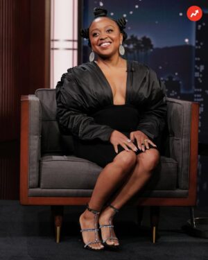 Buzzfeed Instagram - BuzzFeed alumni superstar Quinta Brunson was nominated for Outstanding Performance By A Female Actor in a Comedy Series for the SAG Awards this weekend! Beginning her journey at BuzzFeed, Quinta left a lasting impact through various productions and went on to make history through creating and starring in “Abbott Elementary” — making her mark as the first Black actress in over 40 years to win the Emmy for Outstand Lead Actress in a Comedy Series. She’s a big deal now, and we’re so proud to see all the success she’s found since BuzzFeed!