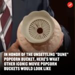 Buzzfeed Instagram - The Dune popcorn bucket has taken the internet by storm and for good reason. I swear, after seeing it just once, it's been etched into my brain (and not in a good way). Even the cast of Dune has been left speechless after seeing it. But I was wondering what it would look like if other iconic movies had their own popcorn buckets? Swipe to check out some of the movie-inspired, AI-generated buckets and tap the link in our bio for more🍿👆