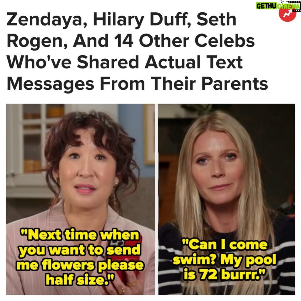 Buzzfeed Instagram - Zendaya's mom sent her a link to an article titled "Study Shows The More Time You Spend With Your Mom, The Longer She'll Live." More at the link in bio 😂